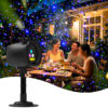 4 Twinkling starry sky RGB laser dots of outdoor Christmas laser projector light