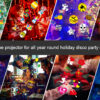 All year round holiday party decorative effect of Christmas projector light indoor outdoor