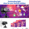 Wide projection coverage range of Festlamp Christmas projector light for large house yard