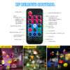 2 installation ways wall mount & ground stake for Christmas projector light