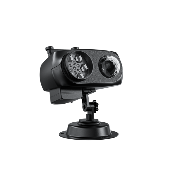 Festlamp Christmas projector light IP45 waterproof dual lens holiday decor projector light white background product shot