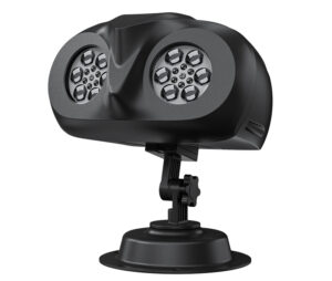 Festlamp Dual Tube Snowflake Projector Light