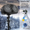 英文详情_04 Festlamp Dual Tube Snowflake Projector Light, IP65 waterproof outdoor snow projection lamp with wide temperature working range -3°F to 104°F for winter holiday decor
