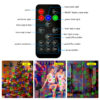 8 RF remote control with 2/4/6H timer for Christmas laser projector light outdoor laser light