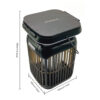 尺寸图 Solar mosquito zapper product dimension size drawing 180mm x 180mm x 265mm