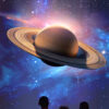 Feature poster of 1080P HD space projector lamp, Saturn galaxy projection with all-glass lens high resolution introduction