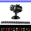 Festlamp dual lens Ramadan holiday projection lamp with 6 replaceable pattern cards, Eid Mubarak projector light multi Islamic holiday themes for Muslim home yard decor